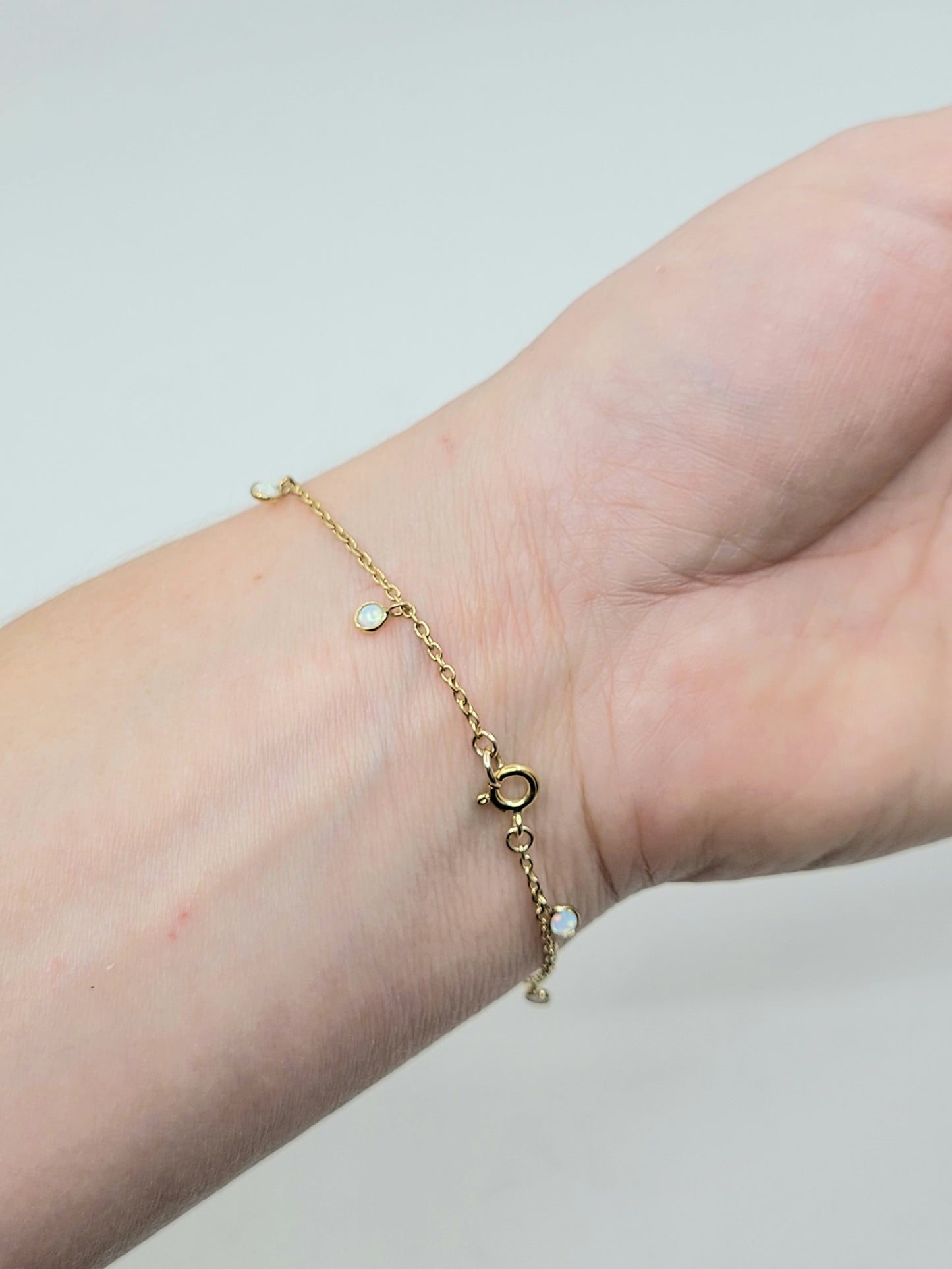 Charming Opal Round Bracelets-LB1VS