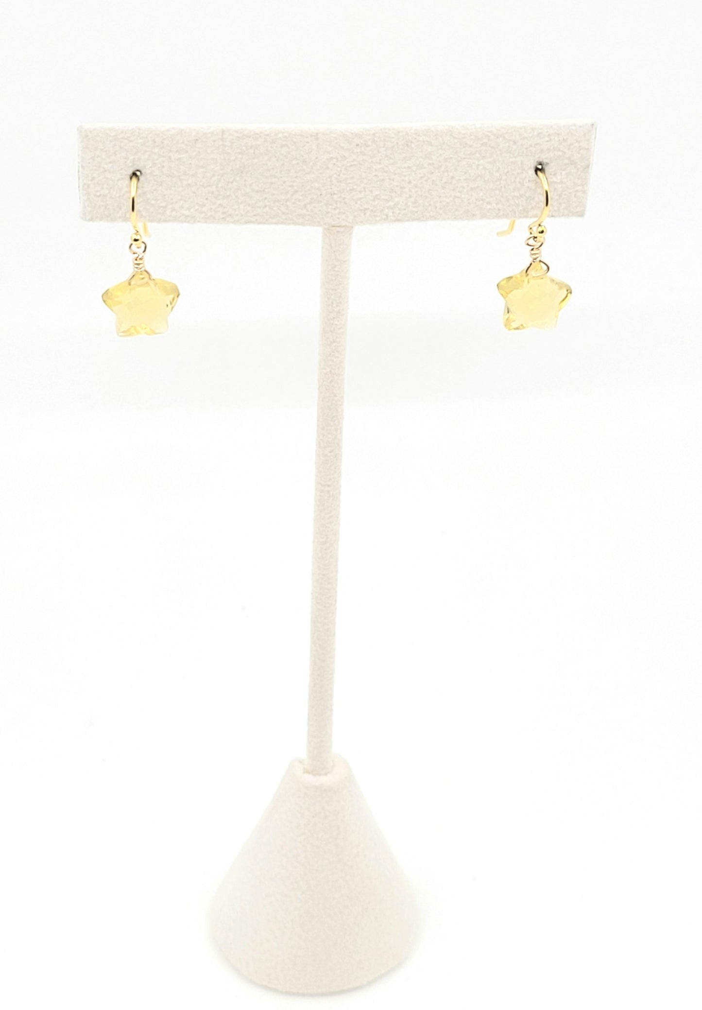 Bright Star Citrine Earrings