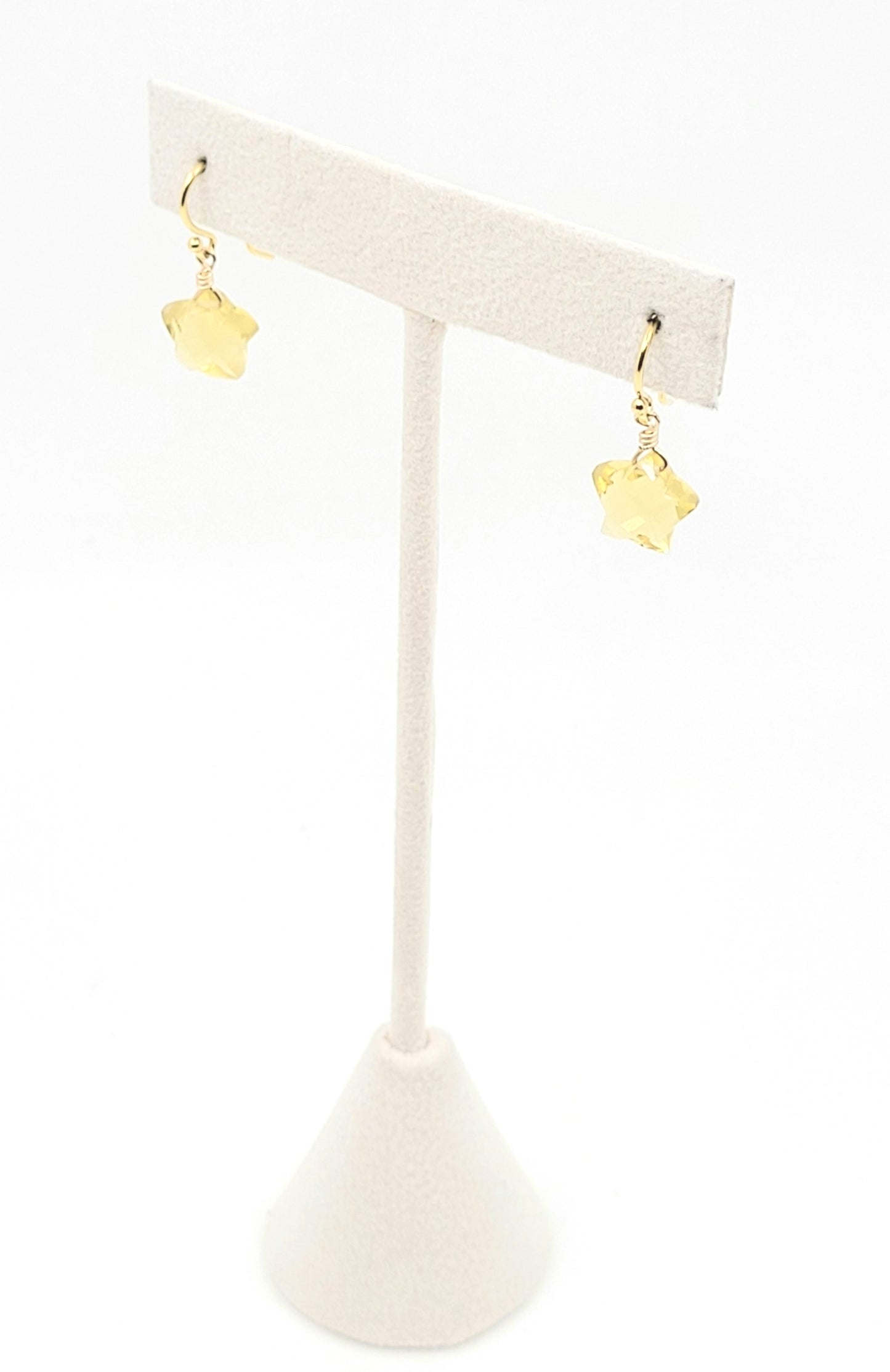 Bright Star Citrine Earrings