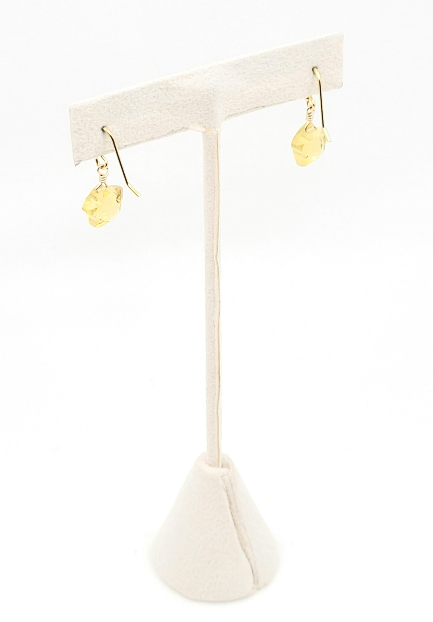 Bright Star Citrine Earrings