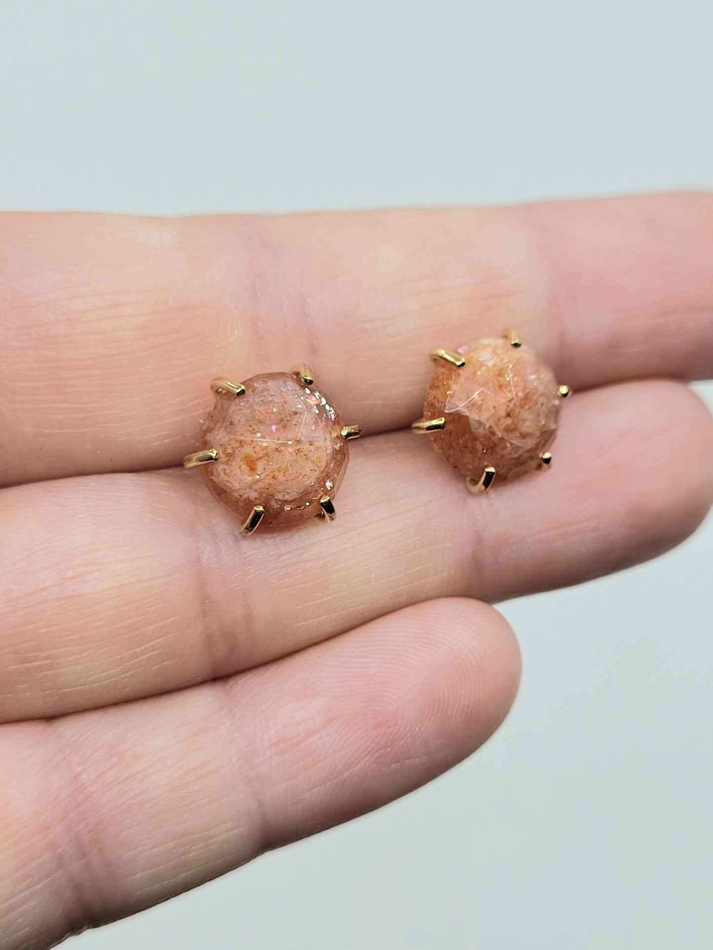 Sunstone Prong Studs