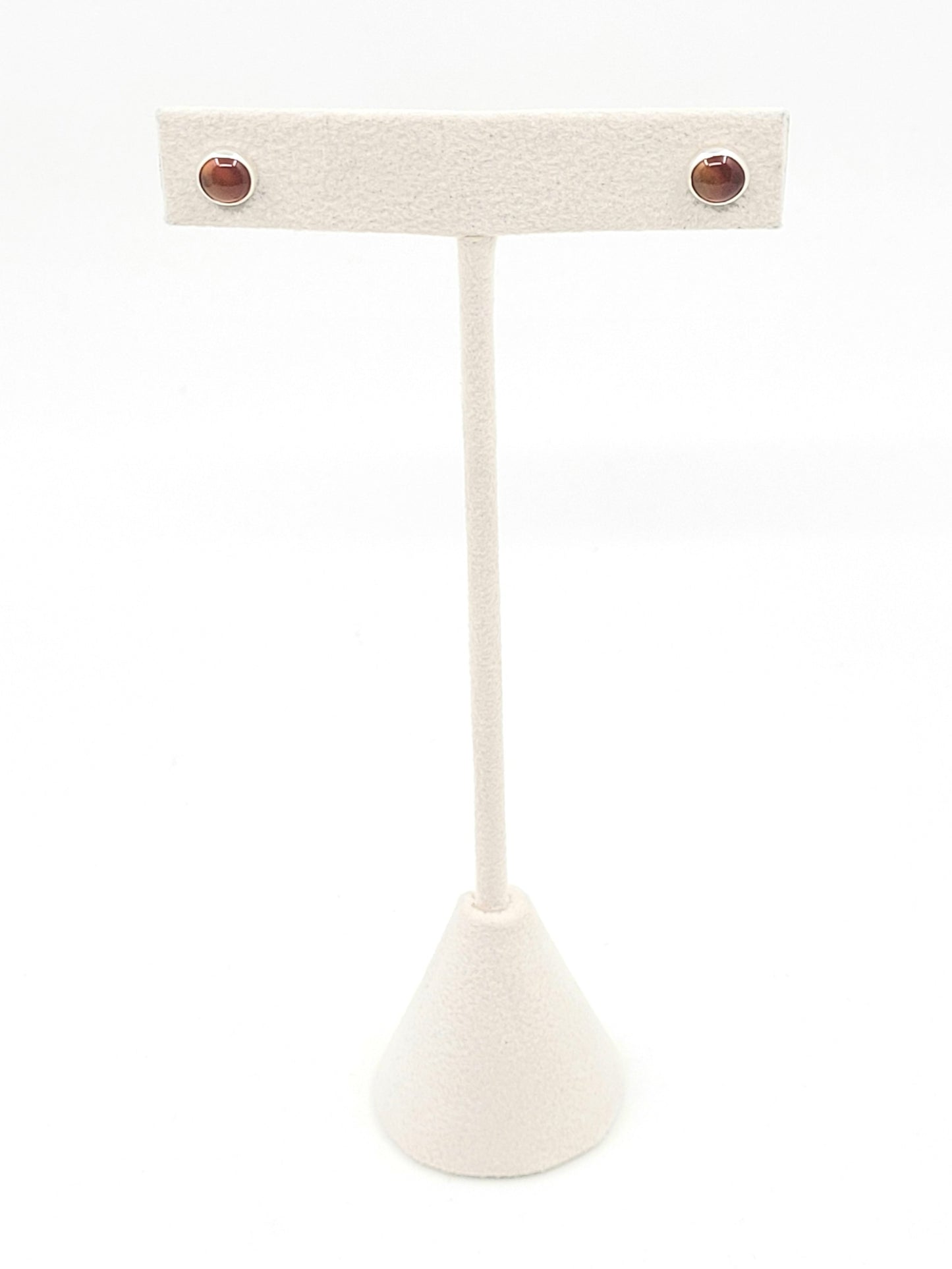 Sunrise Carnelian Stud