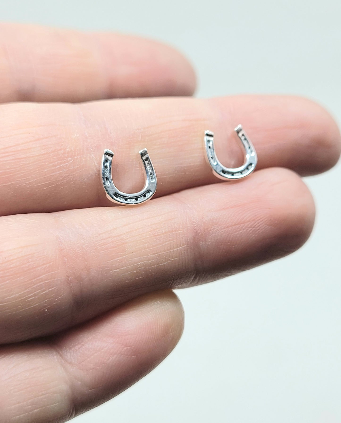 Lucky Horseshoe Studs