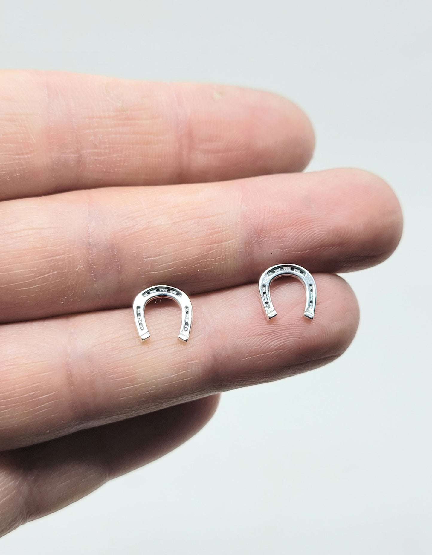 Lucky Horseshoe Studs