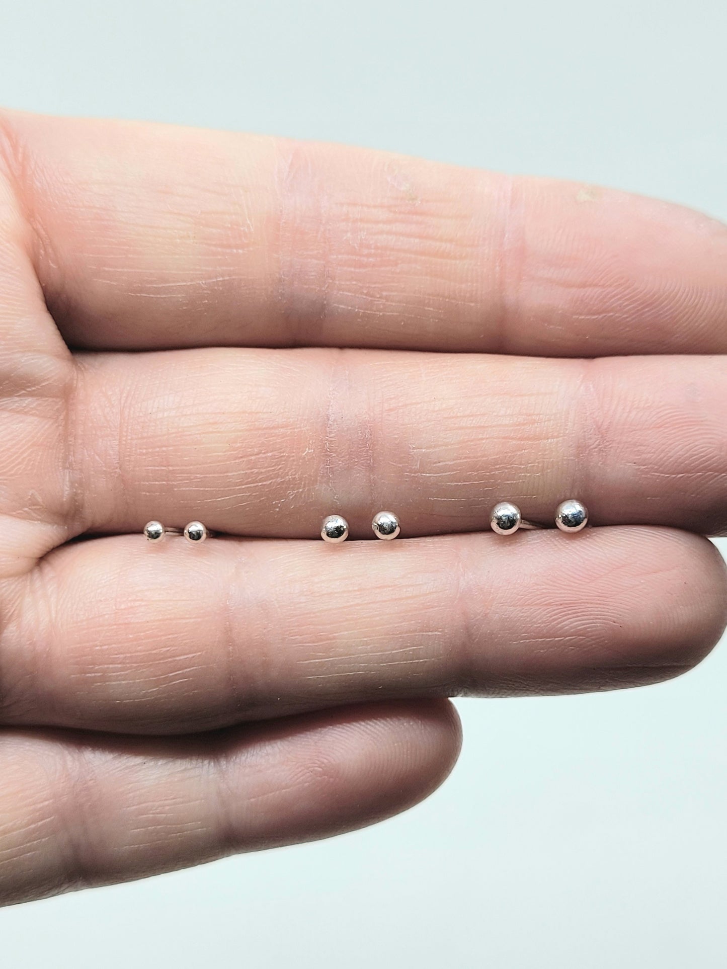 Simply Studs in Sterling Silver-E9SET