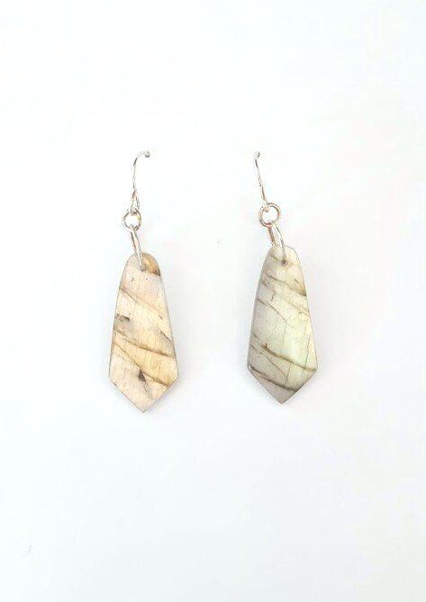 Labradorite Diamond Drops