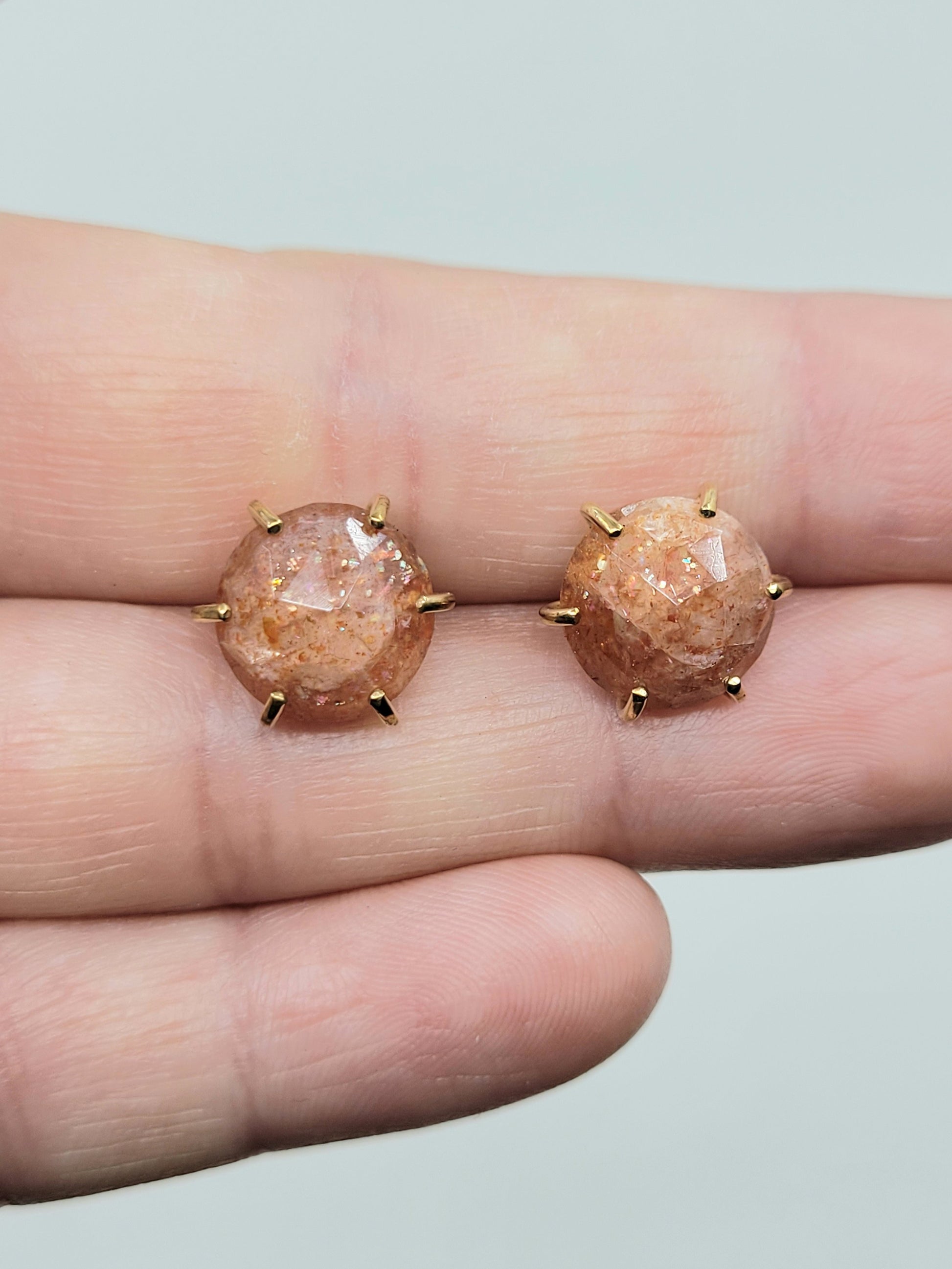 Sunstone Prong Studs