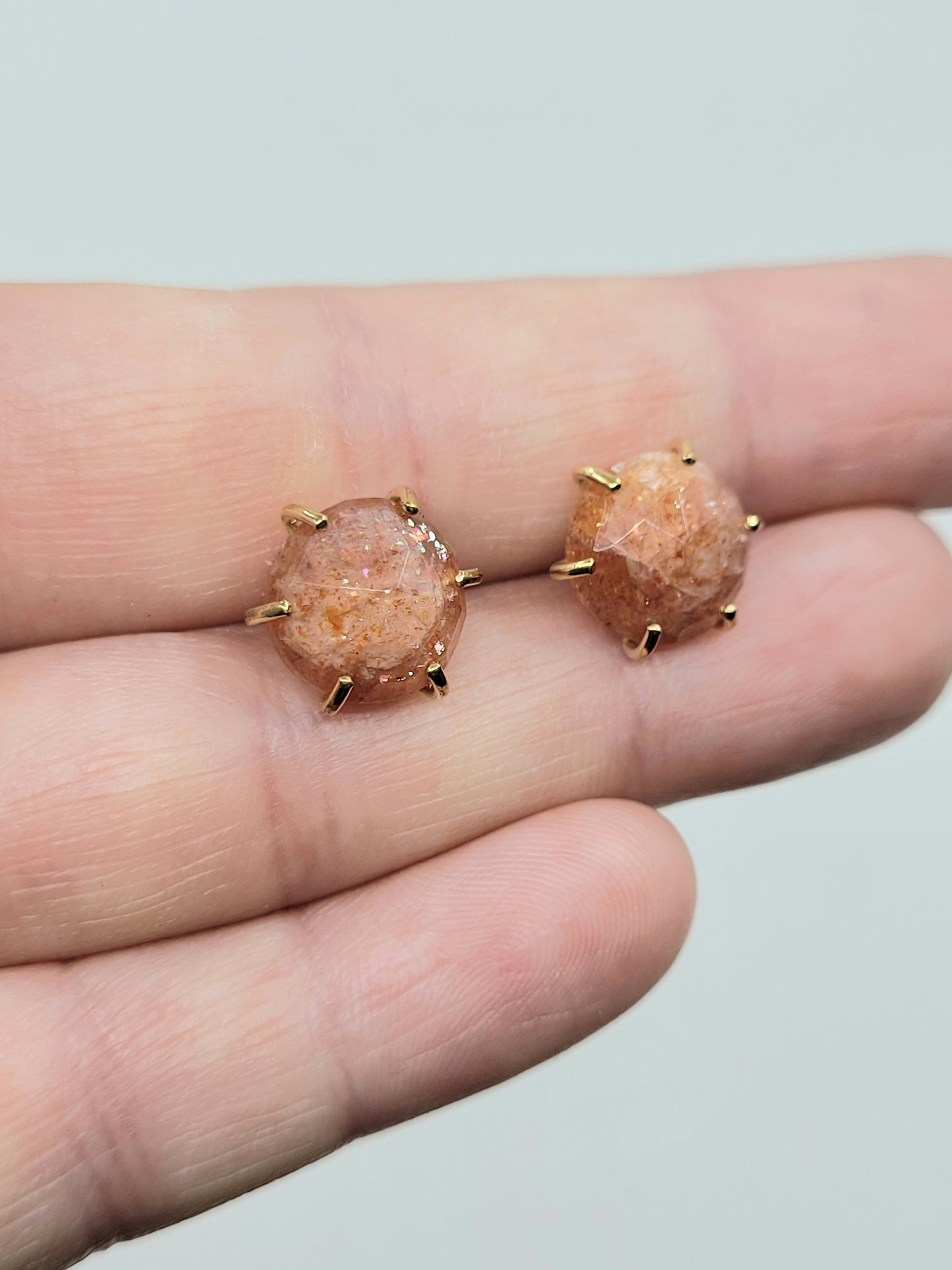Sunstone Prong Studs